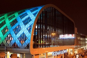 Central train station in Poznań.